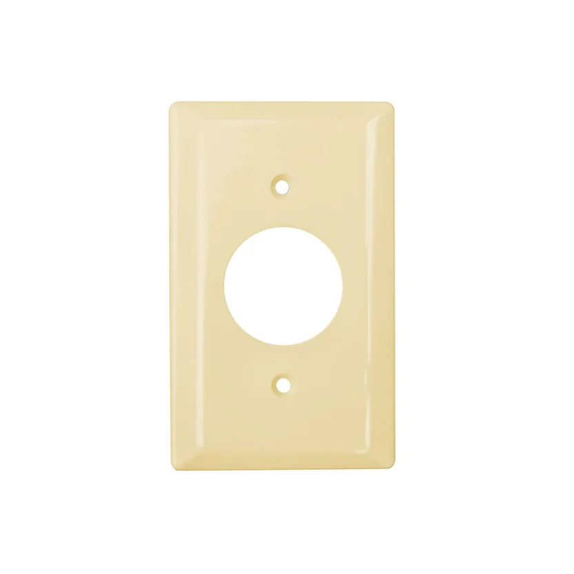 TAPA BIFASICA PARA TOMA PVC MARFIL