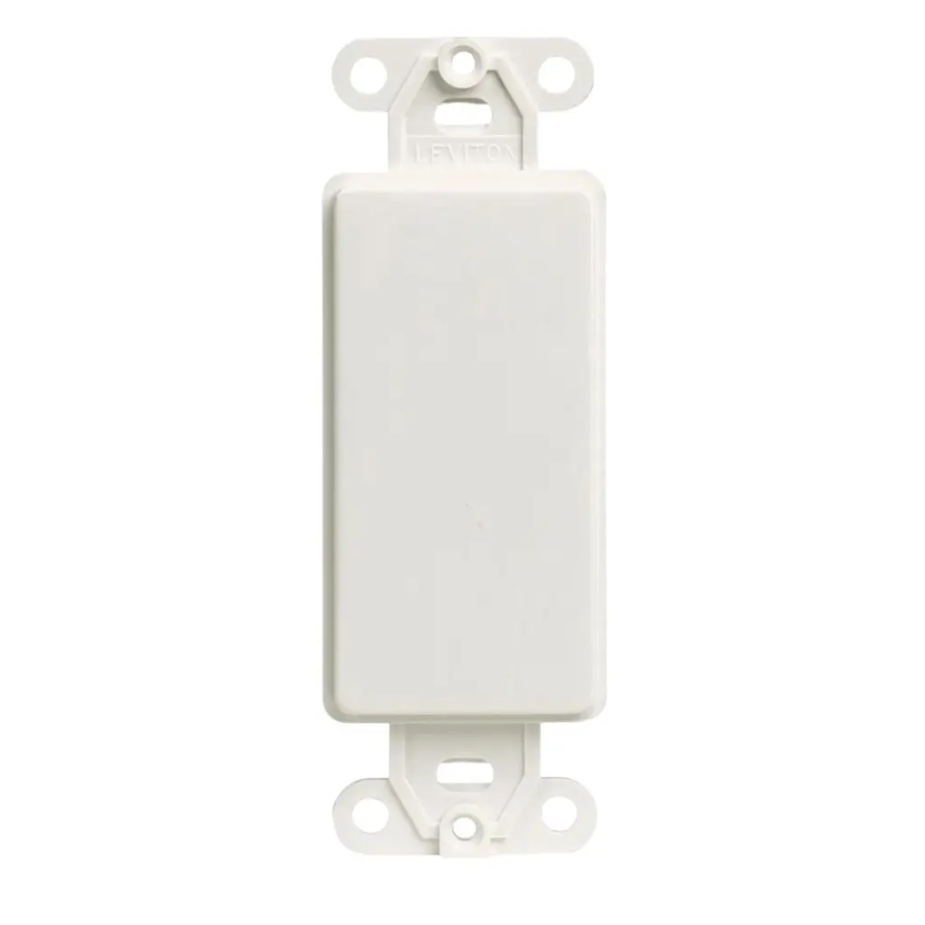 TAPA CIEGA BL DECORA LEVITON
