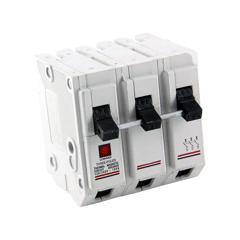AUTOMATICO 3X20A ENCHUFABLE LUMINEX