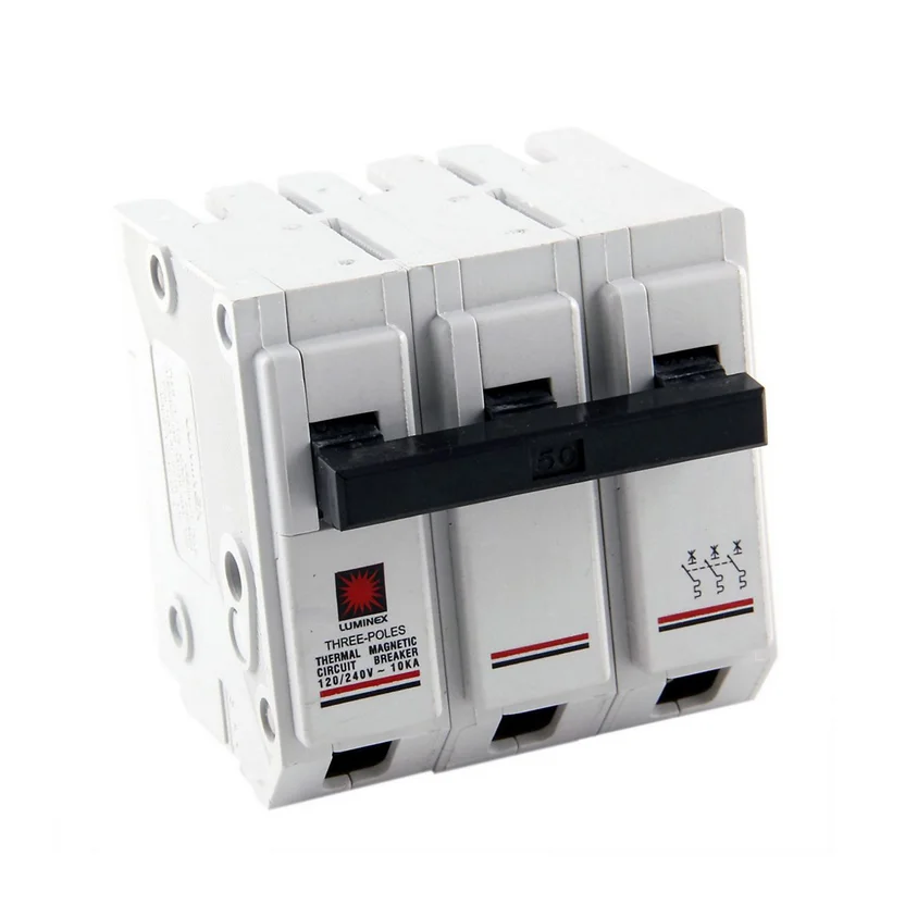 AUTOMATICO 3X50A ENCHUFABLE LUMINEX