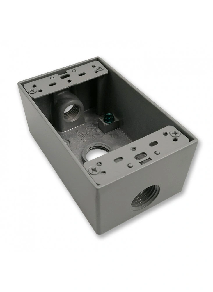 CAJA RECTANGULAR 3/4 3 SALIDAS TIPO RAWELT