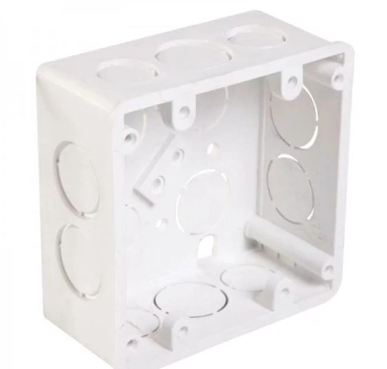 CAJA CUADRADA PVC BLANCA ECO