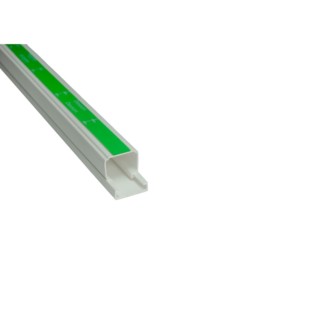 CANALETA 25X25 CON ADHESIVO BLANCO DEXSON