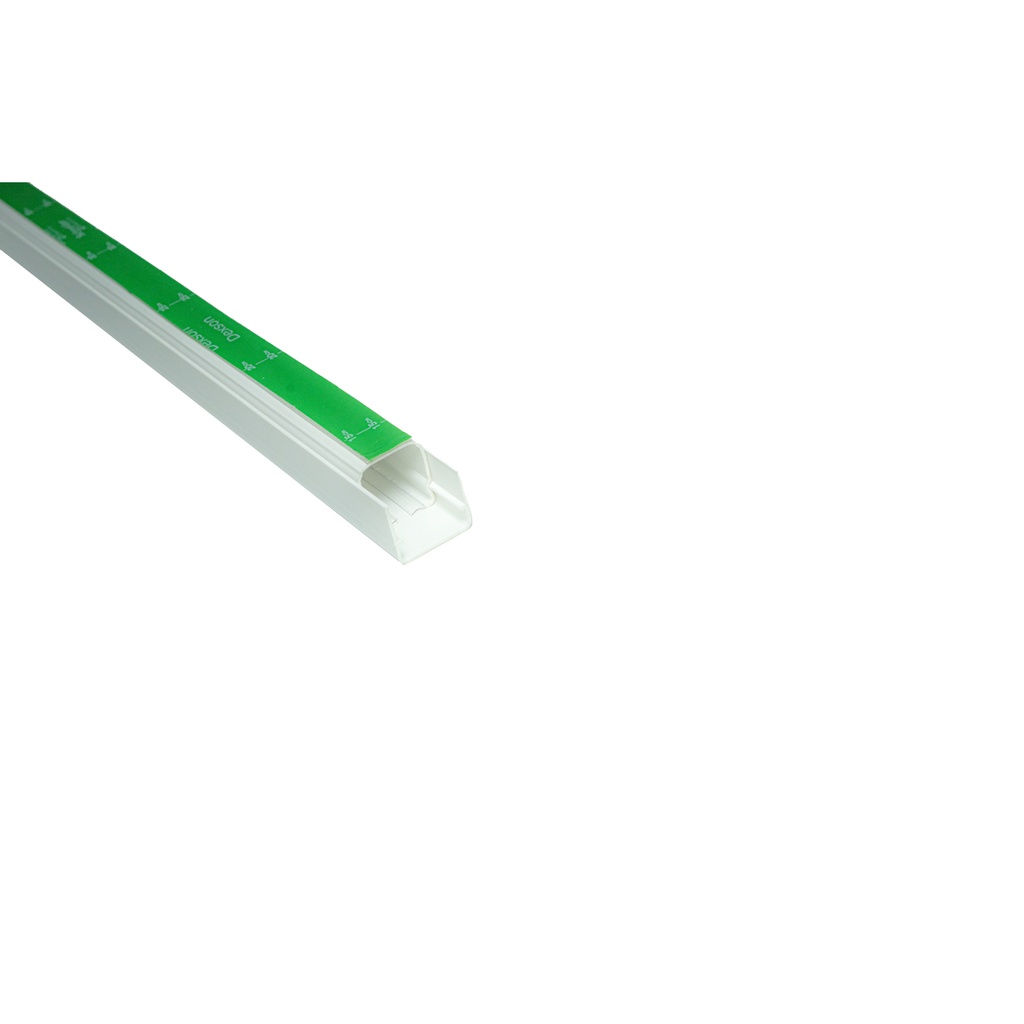 CANALETA 20X20 CON ADHESIVO BLANCA DEXSON