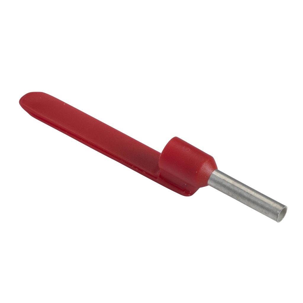 TERMINAL 18AWG PARA CABLE ROJO SCHNEIDER