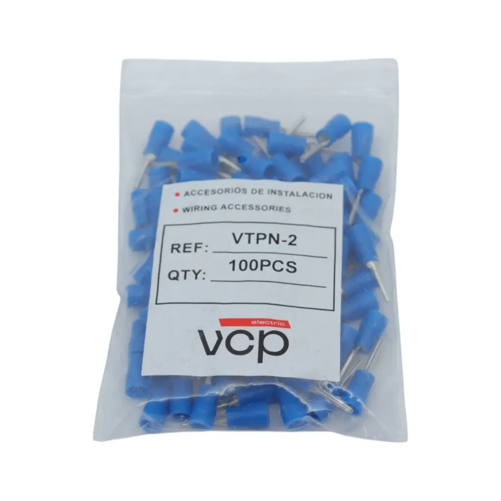 TERMINAL 16-14 AWG PIN AZUL VCP