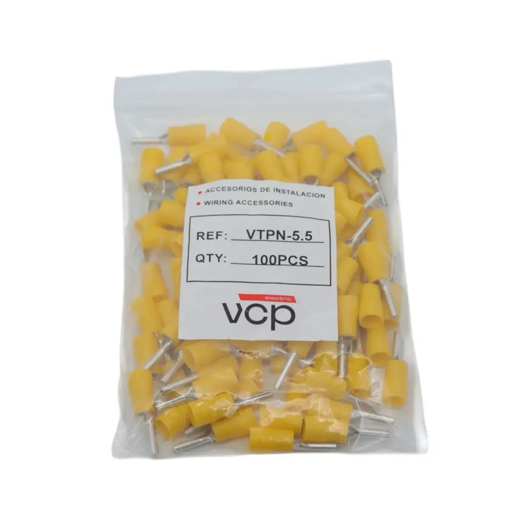 TERMINAL 12-10 AWG PIN AMARILLO VCP