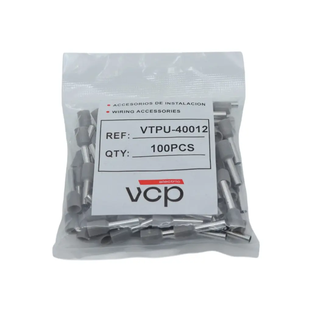 TERMINAL 12 AWG PUNTERA GRIS VCP