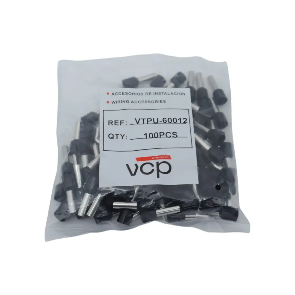 TERMINAL 10 AWG PUNTERA NEGRO VCP