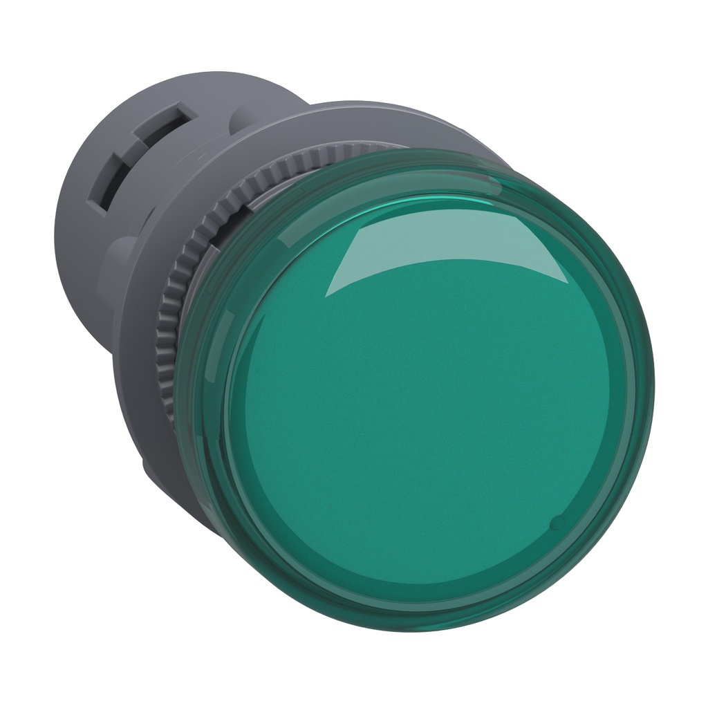 PILOTO VERDE SEÑALIZACION 220V AC/DC
