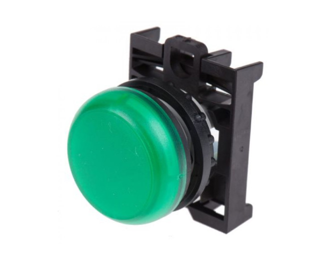 PILOTO VERDE SEÑALIZACION VCP 220V 16mm