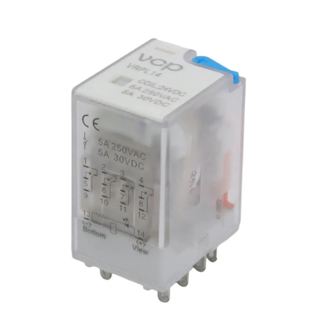 RELEVO 24VDC 14 PINES MARCA VCP