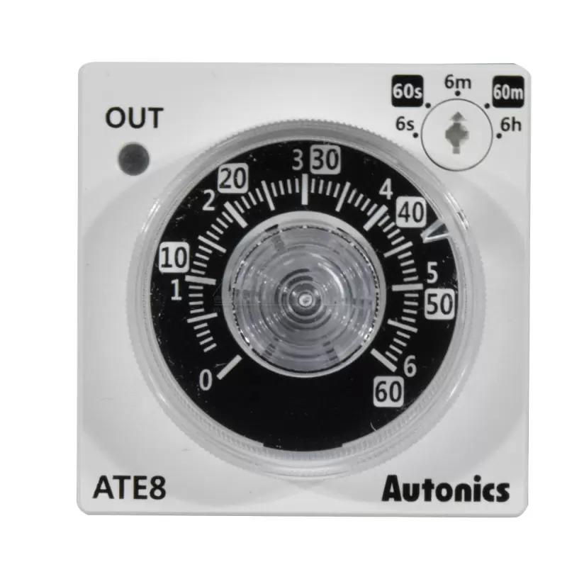 TEMPORIZADOR 6S/60S/6M/60M/6H 48X48M 110/220VA AUTONICS