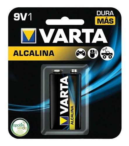 PILA ALKALINA 9V VARTA