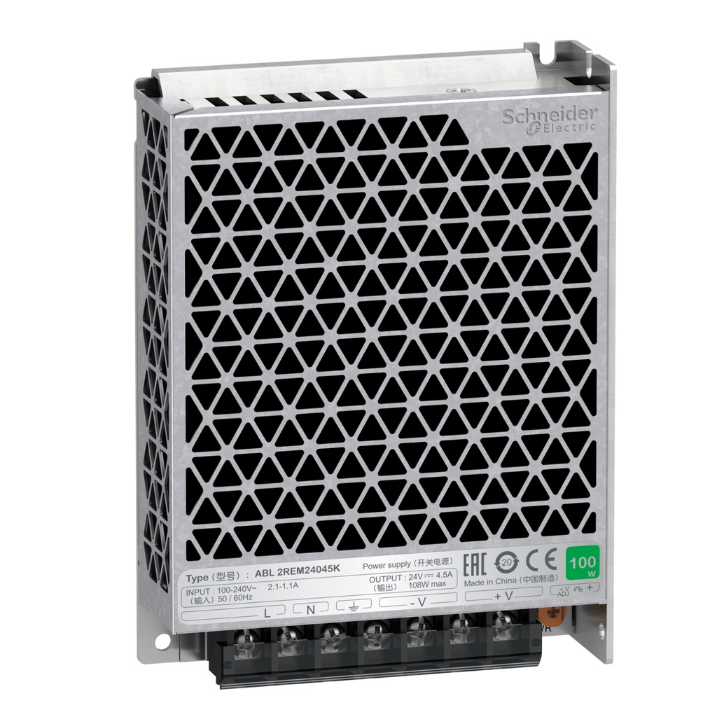 FUENTE 4.5A 100W 24VDC OUTPUT CONMUTADA