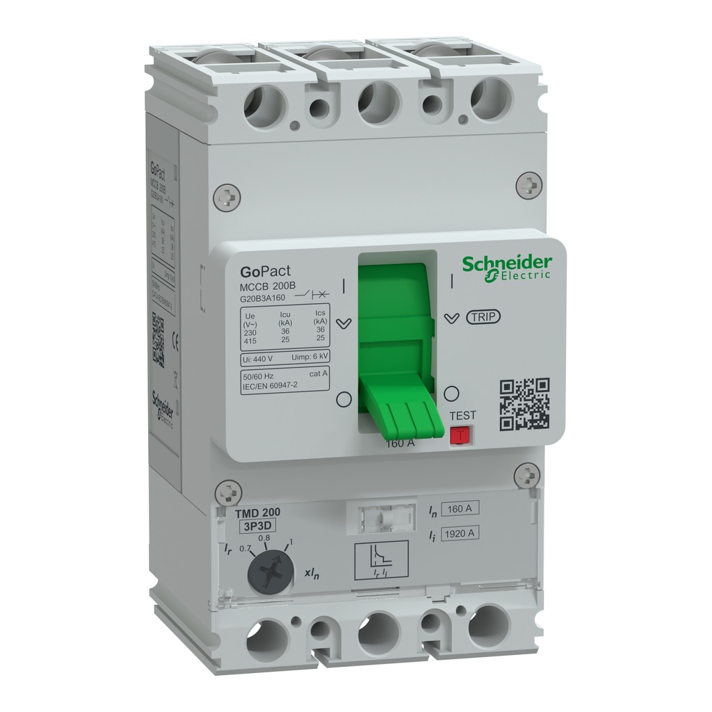 TOTALIZADOR 128-160A 200B GOPACT 3P 3D SCHNEIDER