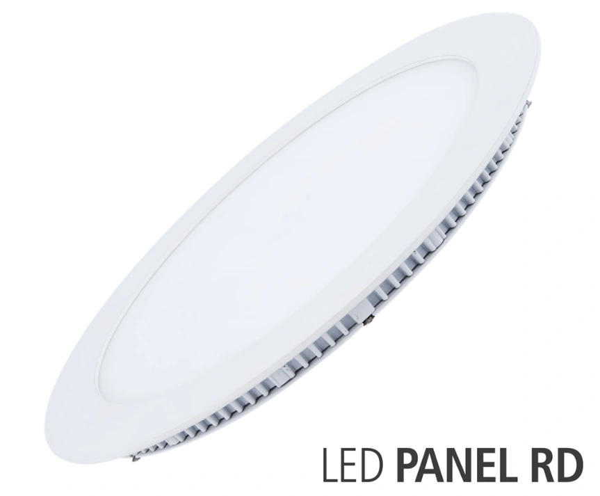 PANEL 12W INCRUSTAR 4000K RD NW 100-277V