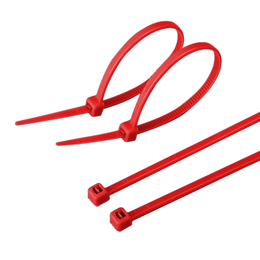 [DXN3008R] AMARRE 20CM 8 ROJO X 100UND DEXSON