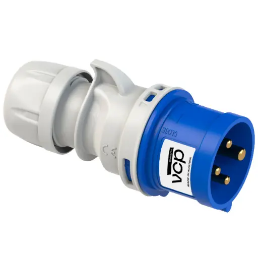 [CLA125/044-9] CLAVIJA 125AMP IP67 3P+T 230VAC AZUL VCP