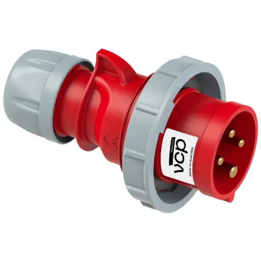 [CLA32/0242-6] CLAVIJA 4X32A 440V IP67 ROJO VCP
