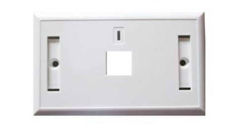 [FPV-1P] PLACA 1 ESPACIOS BLANCO VCP