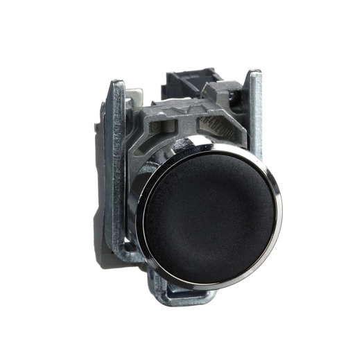 [XB4BA21] PULSADOR NEGRO 1NA RASANTE METALICO SCHNEIDER