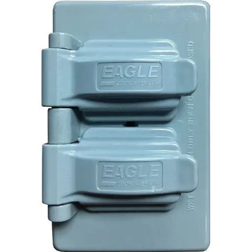 [20190000063] TAPA DOBLE INTEMPERIE PLASTICA EAGLE