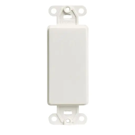 [80414-2W] TAPA CIEGA BL DECORA LEVITON