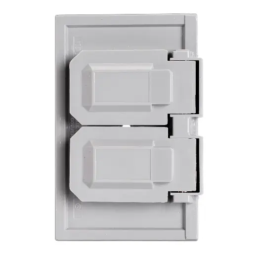 [4976-GY] TAPA DOBLE INTEMPERIE TERMOPLASTICA 4976