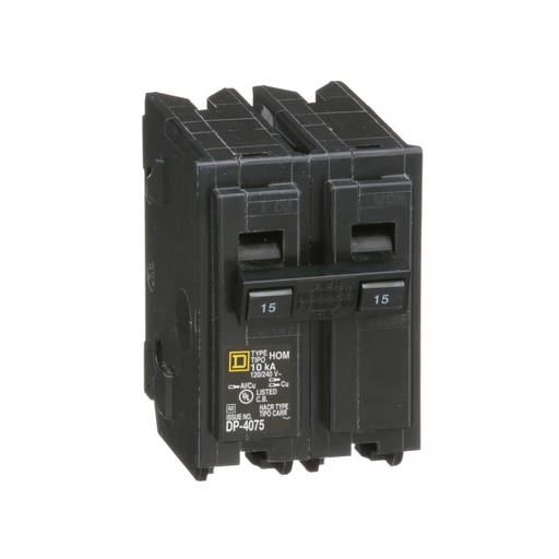 [HOM215] AUTOMATICO 2X15 A ENCHUFABLE SCHNEIDER