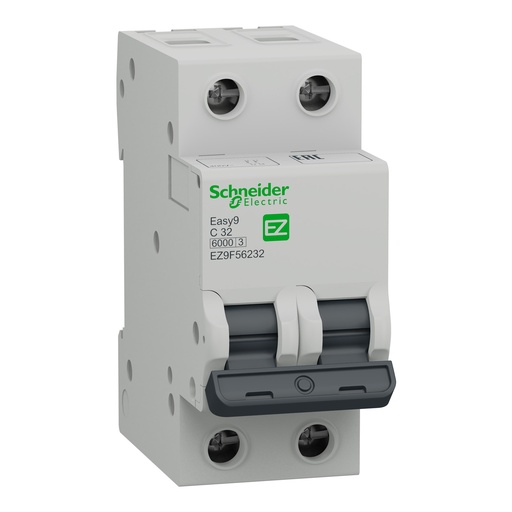 [EZ9F56232] AUTOMATICO 2X32A RIEL K60N EZ SCHNEIDER