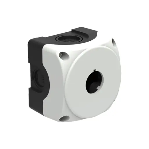 [LOV0388] CAJA 1 HUECO PARA PULSADOR LOVATO GRIS LPZ1A8