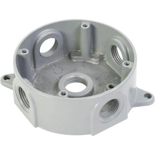 [CAJA3/4RED] CAJA REDONDA 3/4 5 HUECOS RAWELT