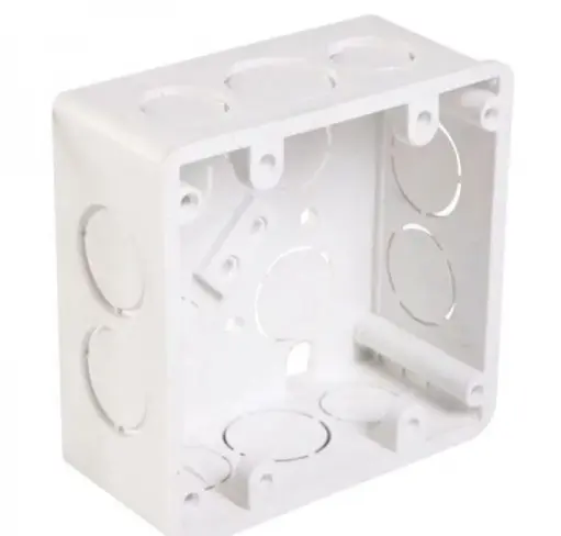 [CCUADRPVC] CAJA CUADRADA PVC BLANCA ECO