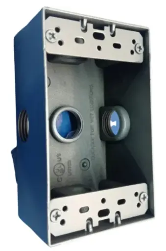 [C3/45H] CAJA RECTANGULAR 3/4 RAWELT 5 HUECOS