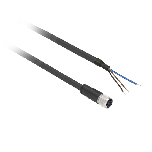 [XZCP0566L2] CONECTOR HEMBRA M8 SCHNEIDER