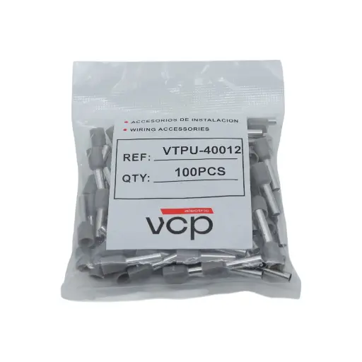 [VTPU-40012] TERMINAL 12 AWG PUNTERA GRIS VCP