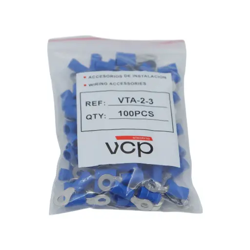 [VTA-2-3] TERMINAL 16-14 AWG OJO 1/8 AZUL VCP