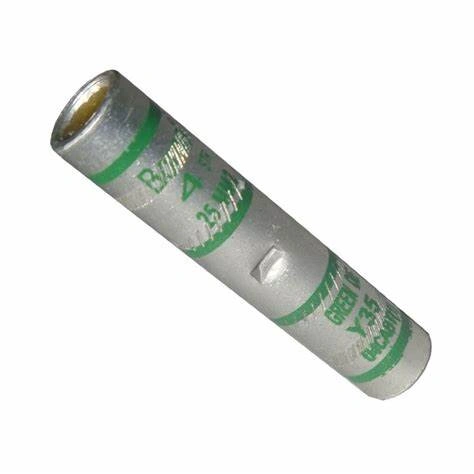 [YSI004] EMPALME 4 AWG TUBULAR ALUMINIO