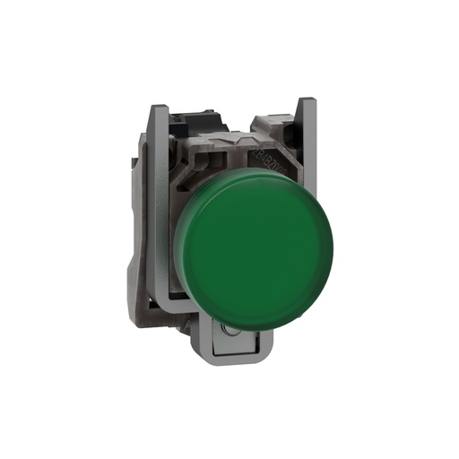 [XB4BVG3] PILOTO VERDE SEÑALIZACION LED 120V METALICO SCHNEI