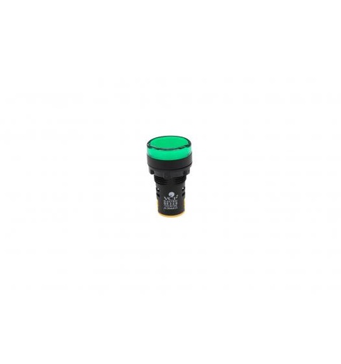 [QE22G-110] PILOTO VERDE SEÑALIZACION VCP 110V 22mm
