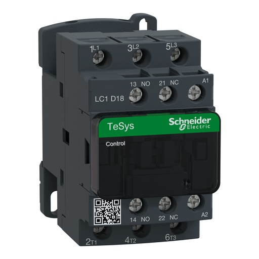 [LC1D18M7] CONTACTOR 18AMP AC3 SCHNEIDER