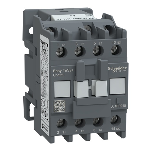 [LC1E0910F7] CONTACTOR 9AMP AC3 110V 50-60HZ