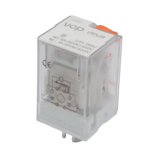 [VRPL08-024VAC] RELEVO 24VAC 8 PINES VCP