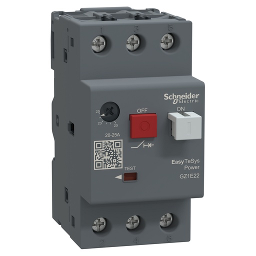 [GZ1E22] GUARDAMOTOR 20-25AMP GZ1E SCHNEIDER