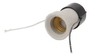 [SOCKE27PORC] SOCKET E27 PARA LUMINARIA PORCELANA