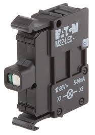 [M22-LED12-30V] BASE LED VERDE 85-264VAC MOELLER