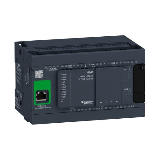 [TM241CE24T] CPU 14E/10S PNP ETHERNET DC SCHNEIDER