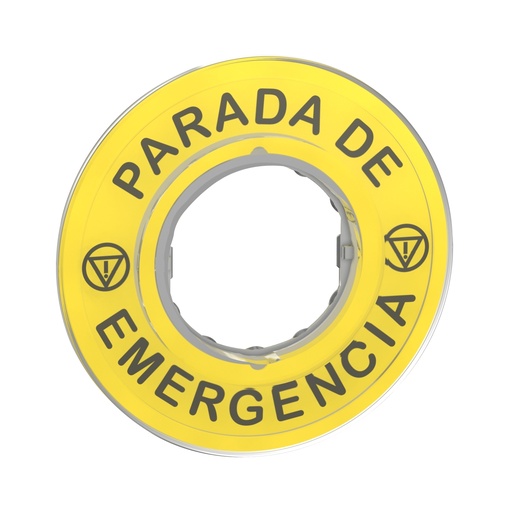[ZBY9420] ETIQUETA PRA EMERGENCIA 3D